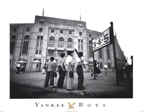Framed Yankee Boys Print