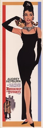 Framed Breakfast at Tiffany&#39;s - Audrey Hepburn Print