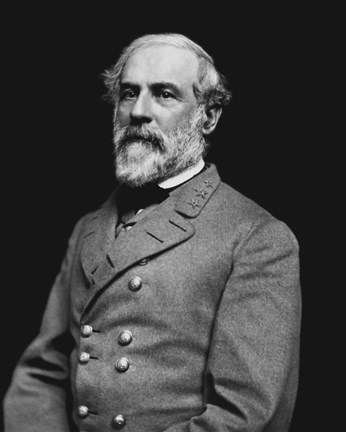 Framed Portrait of General Robert E. Lee (#3) Print