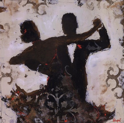 Framed Avec Moi V Print