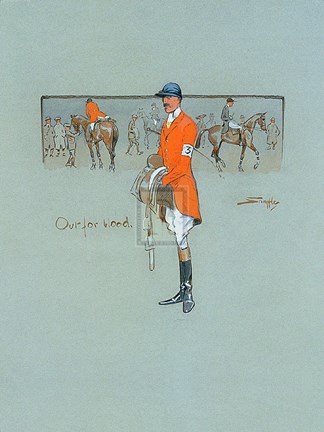 Framed Out For Blood Print