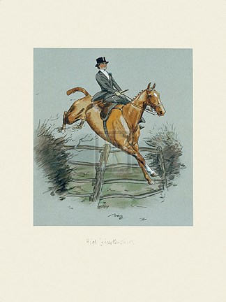 Framed High Leicestershire Print