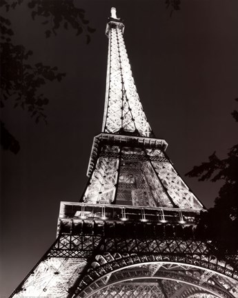 Framed Eiffel Tower Print