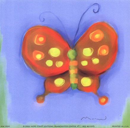 Framed New Butterfly Print