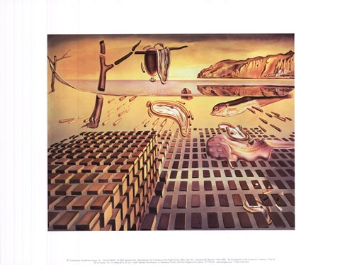 Framed Disintegration of the Persistence of Memory, c.1954 Print