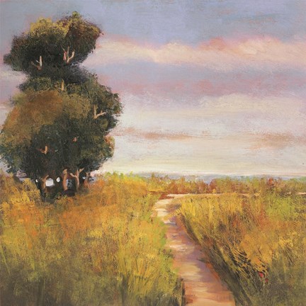 Framed Low Country Landscape I Print