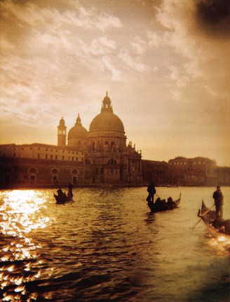 Framed Venezia Sunset I Print