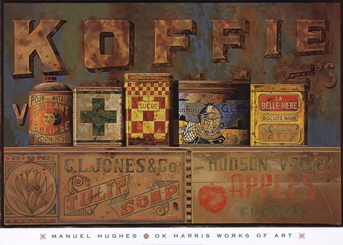 Framed Koffie Print