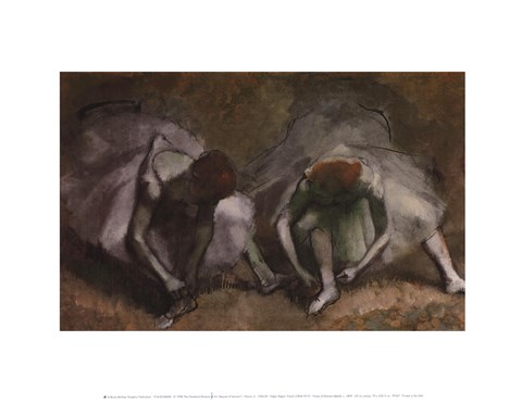 Framed Frieze of Dancers (detail) Print