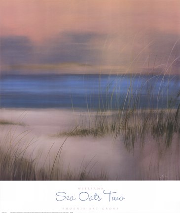 Framed Sea Oats Two Print