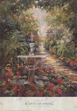 Framed Scents Of Spring Print