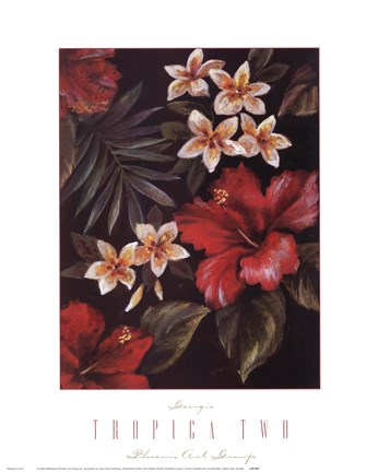 Framed Tropica Two Print