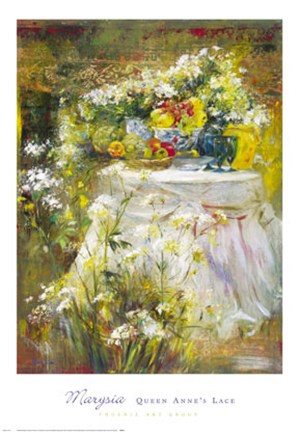 Framed Queen Anne's Lace Print