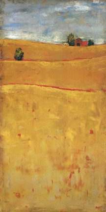 Framed Lay Of The Land I Print