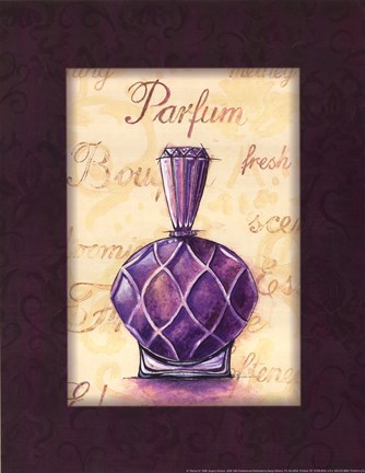 Framed Parfum III Print