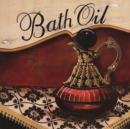 Framed Bath Oil Print