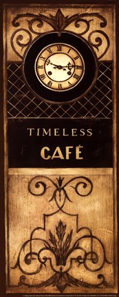 Framed Timeless Cafe Print