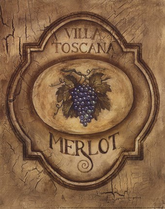 Framed Merlot - Mini Print