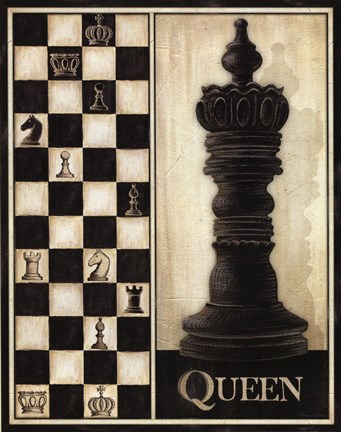 Framed Classic Queen - Mini Print