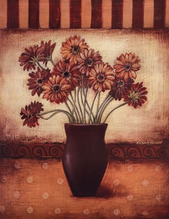 Framed Red Daisies - Grande Print