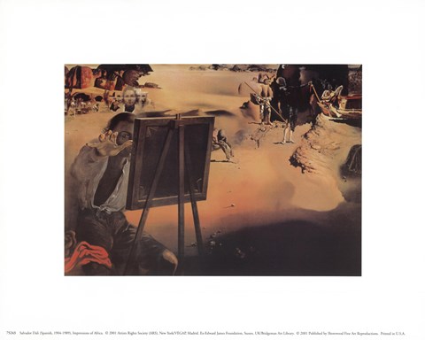 Framed Impressions of Africa, c.1938 Print