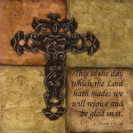 Framed Tuscan Cross II Print