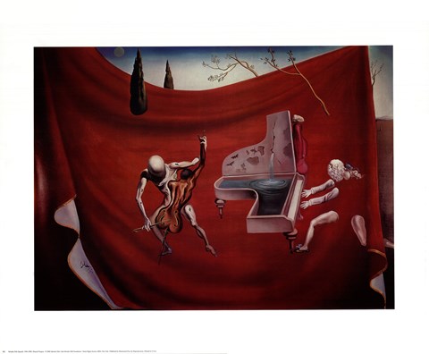 Framed Musical Tempest Print