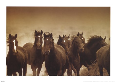 Framed Meeting Print