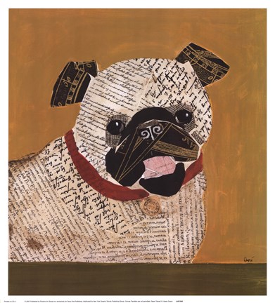 Framed Paper Trained IV Print