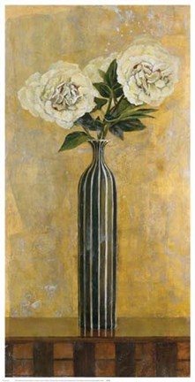 Framed Structured Elegance I Print