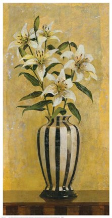 Framed Structured Elegance II Print