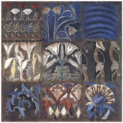 Framed Le Bisou II Print