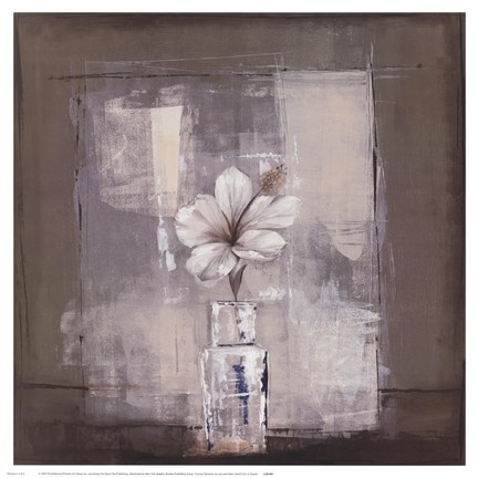 Framed Island Chic II Print