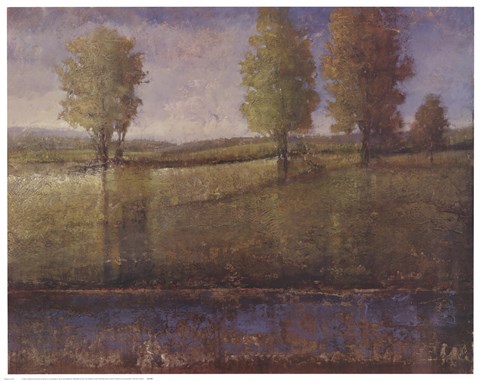 Framed Tierra Azul Print