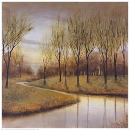 Framed Winter Retreat Print