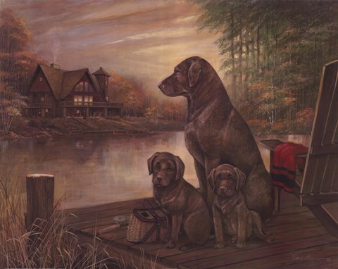 Framed Tranquil Beauty Print