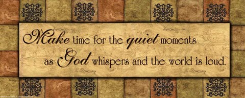 Framed WTLB, TuscanMake time Print