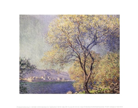 Framed Antibes, c.1888 Print