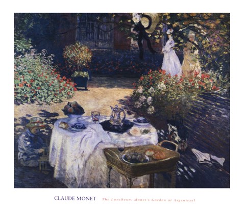 Framed Luncheon at Argenteuil Print