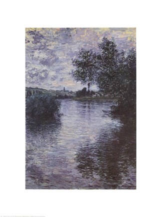 Framed Vetheuil Print