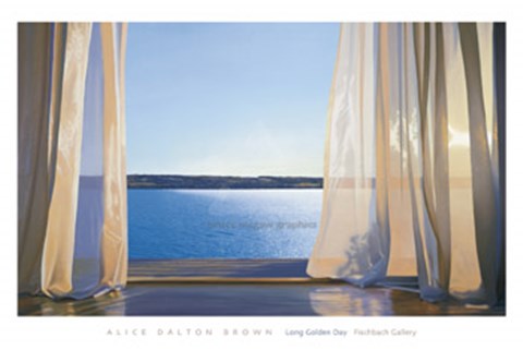 Framed Long Golden Day Print