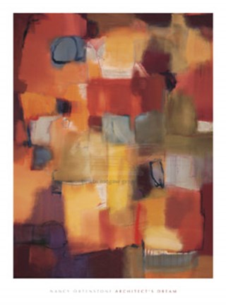 Framed Architect&#39;s Dream Print