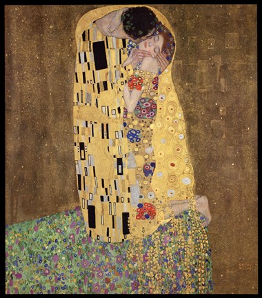 Framed Kiss, c.1908 Print