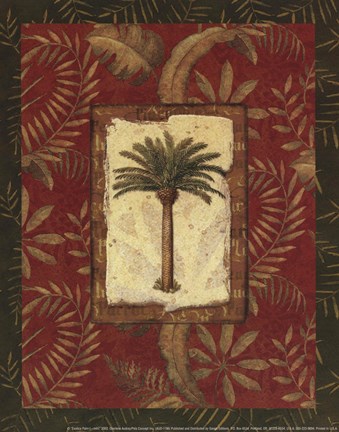 Framed Exotica Palm II - Mini Print