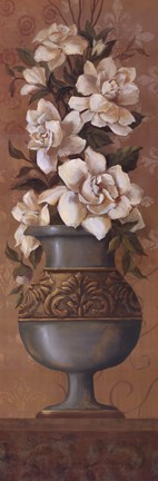 Framed Courtly Roses III Print