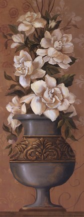 Framed Courtly Roses III - mini Print
