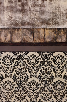 Framed Nature's Damask II Print