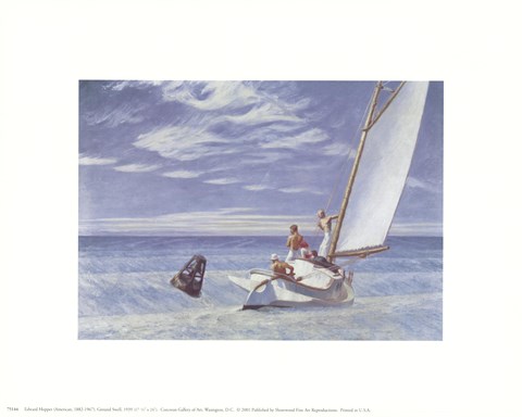 Framed Ground Swell Print