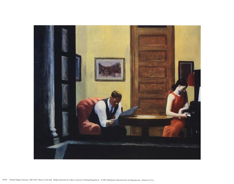 Framed Room in New York Print