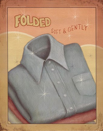 Framed Fold Print